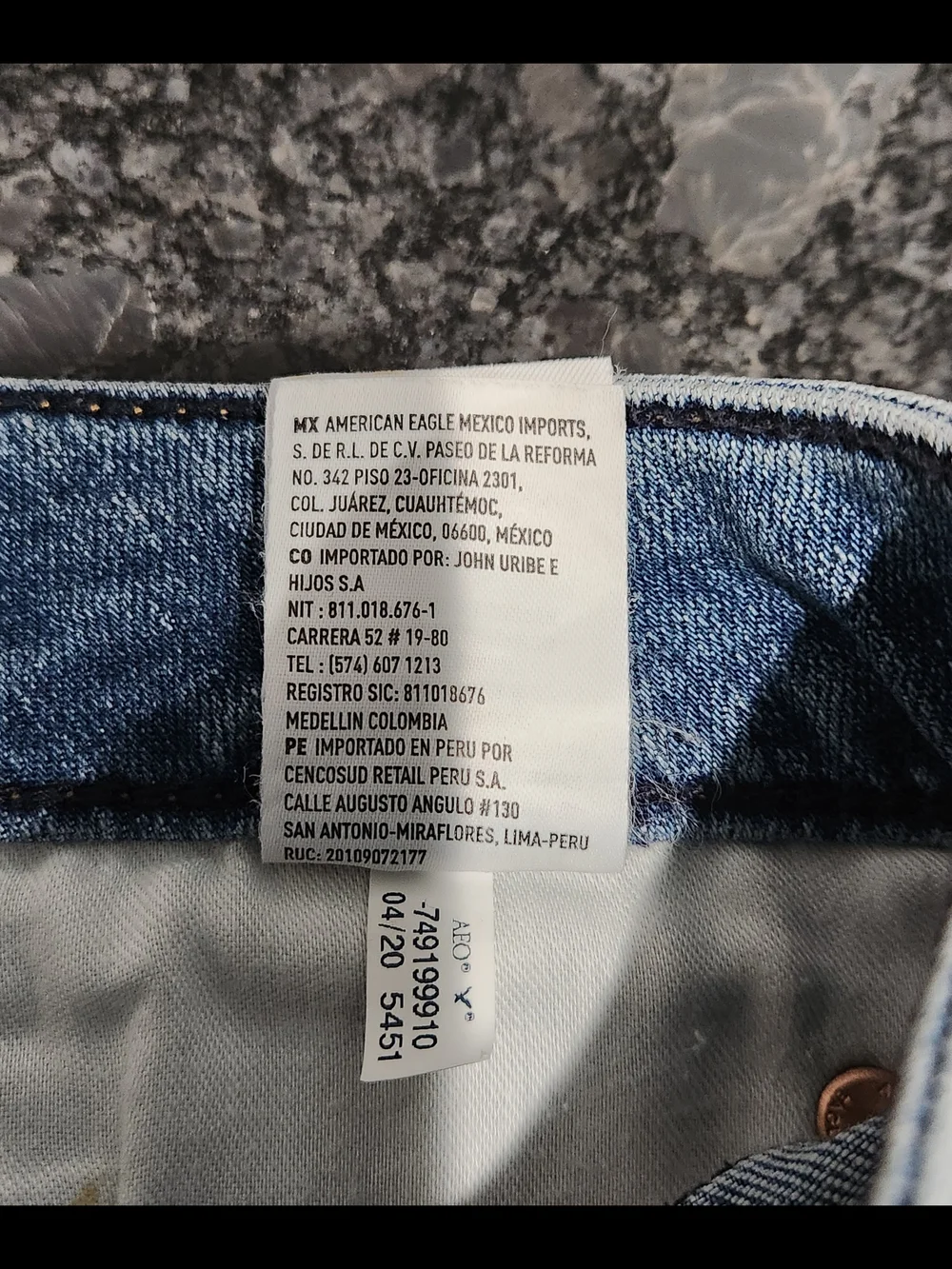 American Eagle Outfitters light blue